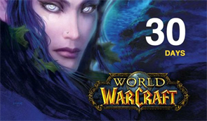 World of Warcraft Time Card 30 Days Battle.net (EU) ключ